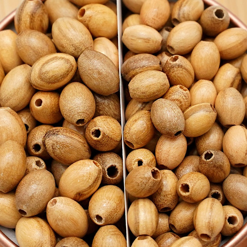 Tear Drops Olivewood Beads Italian Camino Beads Single Material Old Materials - LJ Enterprise